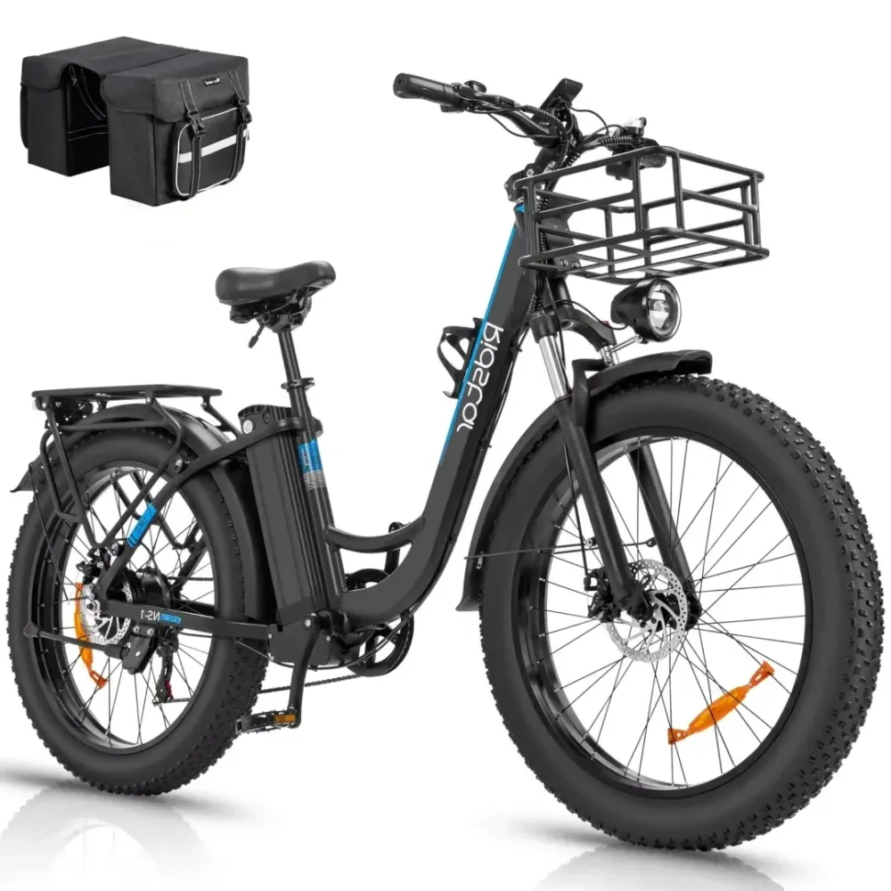 Ridstar MN26 1500W Fat Tire Mountain E-Bike