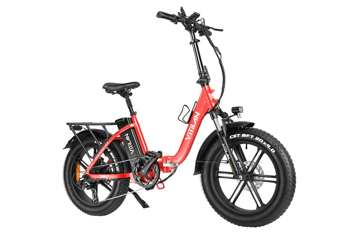 VITILAN U7 Fat Tyre Folding Electric Bike