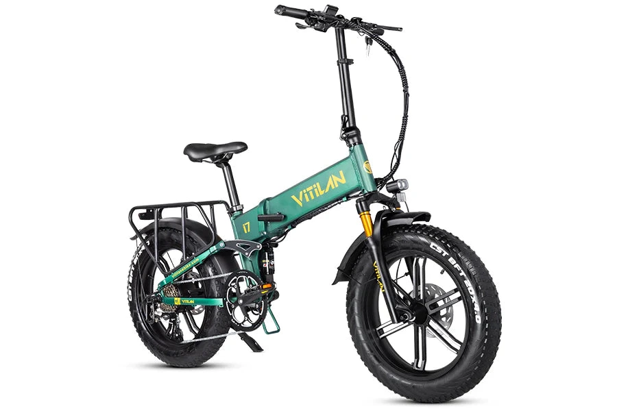 Vitilan I7 Pro 3.0 Folding Fat Tyre Electric Bike